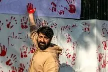 تصاویر؛ مراسم بیعت با رهبری در میدان انقلاب تهران