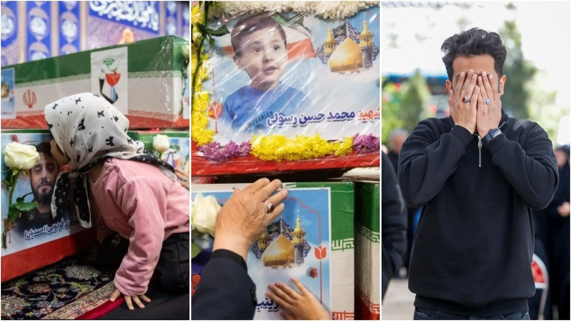 متن و حاشیه تشییع و خاکسپاری شهیدان