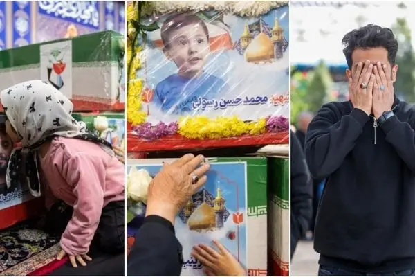 متن و حاشیه تشییع و خاکسپاری شهیدان