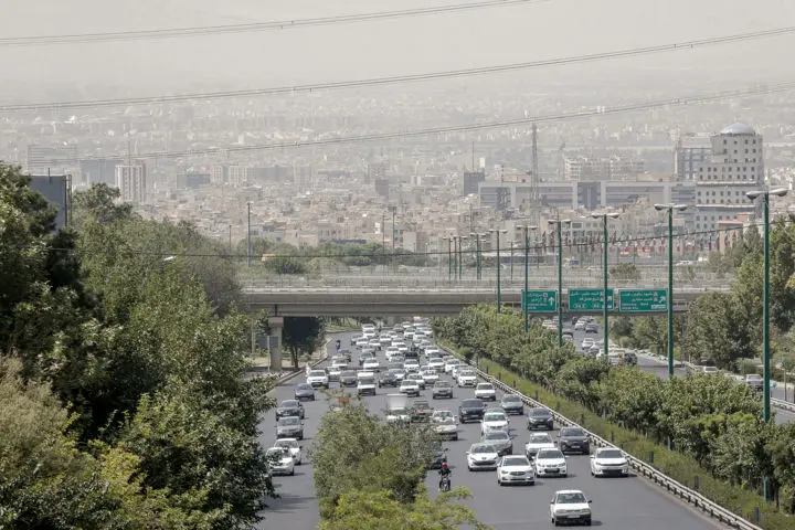 آلودگی هوای تهران تا جمعه پایدار است؛ ورود سامانه بارشی از پایان هفته