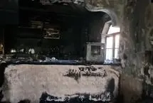  یک واحد مسکونی در خراسان شمالی طعمه حریق شد