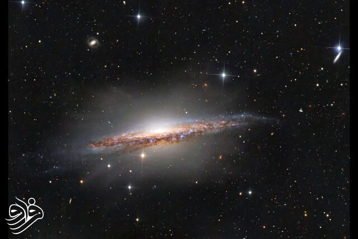 تصویر شگفت‌انگیز ناسا از اعماق یک کهکشان مارپیچی