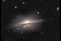 تصویر شگفت‌انگیز ناسا از اعماق یک کهکشان مارپیچی