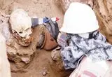 ببینید؛ کشف مومیایی هزار ساله توسط کارگران شرکت گاز