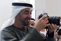 رئیس امارات عکاس کانادایی را غافلگیر کرد