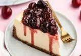 چیزکیک آلبالو کافه‌ای، دسر خوشمزه و خوشرنگ تابستان! 

