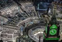 نمایی باشکوه از خانه خدا در نخستین شب ماه رمضان