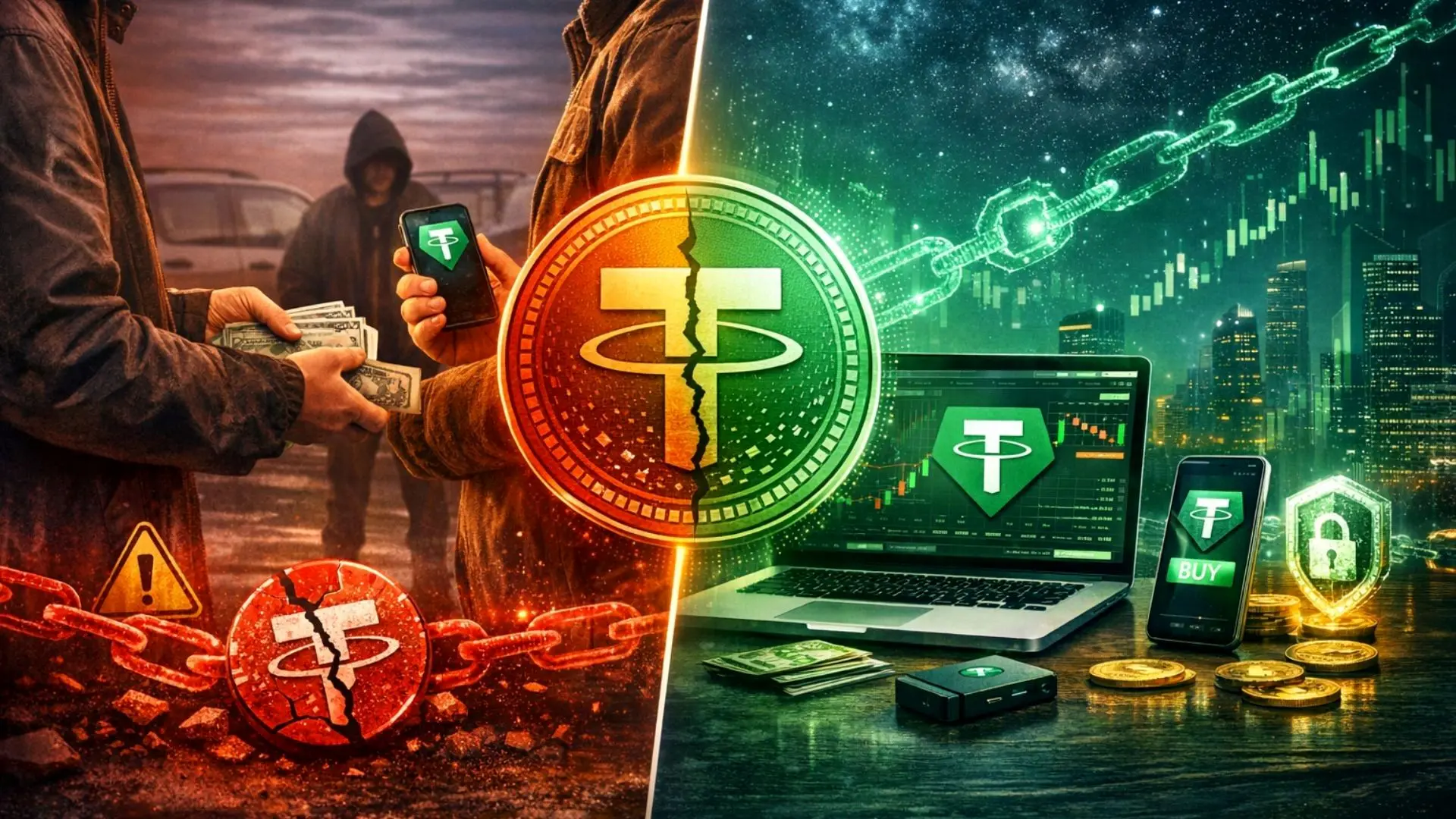 خرید حضوری تتر در ایران و نکات مهم