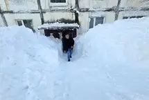 برف آخرالزمانی در کامچاتکای روسیه