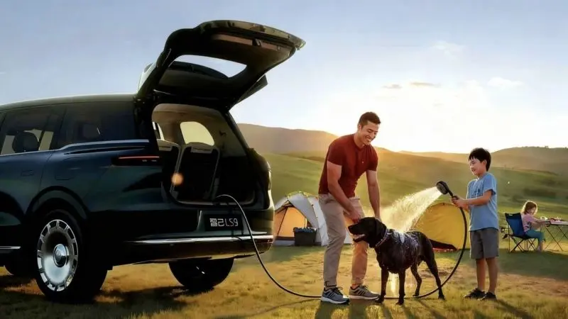 IM LS9؛ شاسی‌بلند چینی با دوش صحرایی و کابین فرست‌کلاس