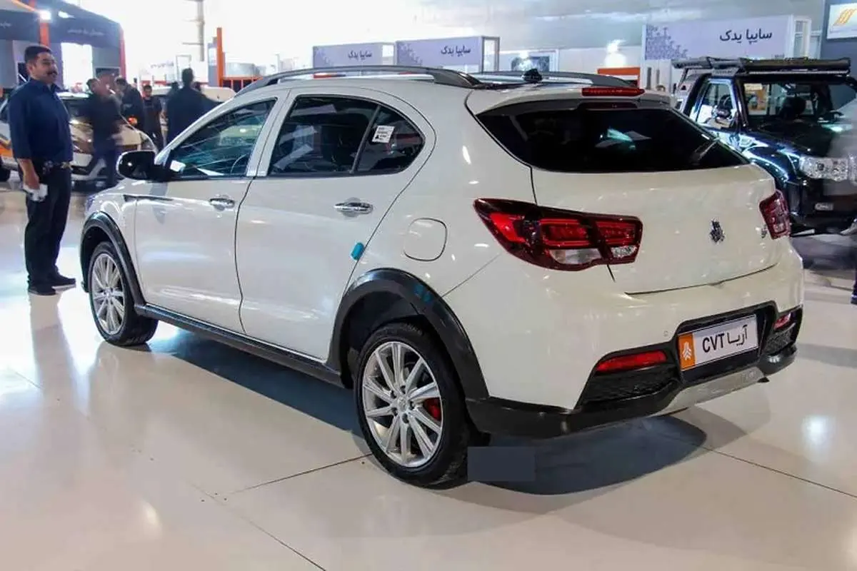 پنج برگ برنده سایپا آریا برابر رقبای چینی 