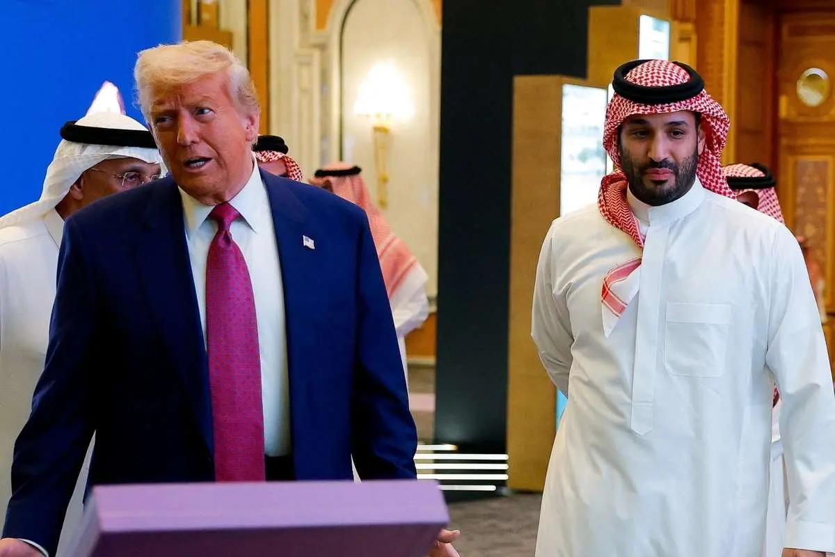 شوخی ترامپ با بن سلمان: آمریکا گرمترین کشور است، البته به جز عربستان درسته محمد؟