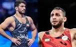 ببینید؛ کارشناسی داوری صحنه جنجالی کشتی حسن یزدانی - آذرپیرا