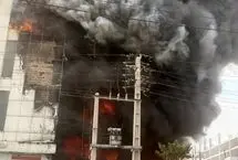 ۸ کشته و ۴١ مصدوم در حریق پاساژ ارغوان اندیشه
