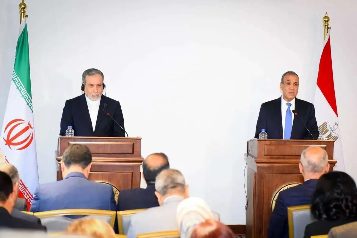 توئیت عربی وزیر امور خارجه از سفر به مصر