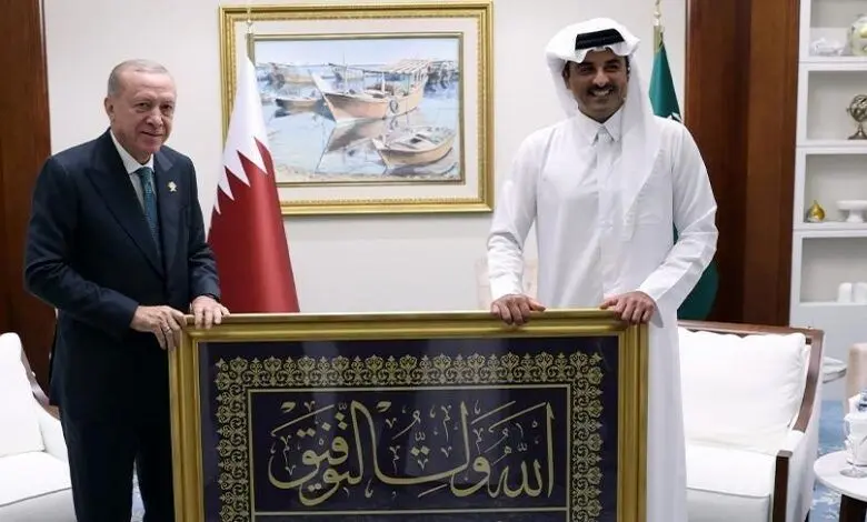 ببینید؛ هدیه اردوغان به امیر قطر چه بود؟