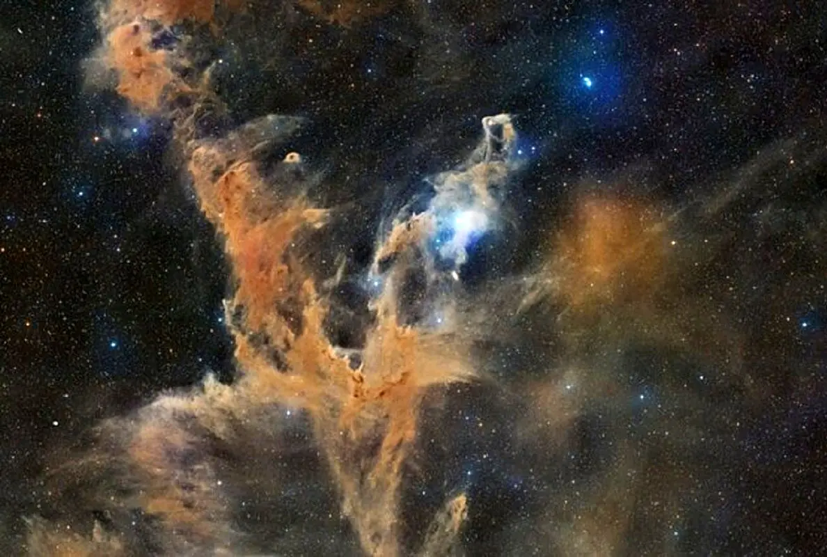 عکس روز ناسا: چشم‌انداز خیره‌کننده صورت فلکی آفتاب‌پرست