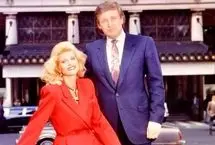 ترامپ و همسر اولش، ایوانا در نیویورک، سال ۱۹۸۷ 