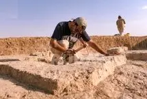 عکس؛ کشف گورستان متعلق به دوره ساسانیان در اربیل