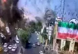 شبح موشک سفید پشت چراغ‌قرمز تجریش