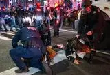 بازداشت معترضان به جنگ ایران در مقابل کنگره آمریکا
