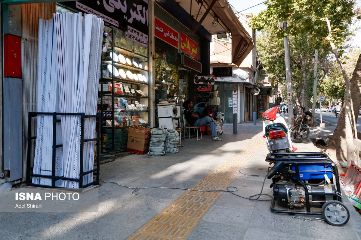 تصاویر؛ خاموشی کسب و کارها در اصفهان 5