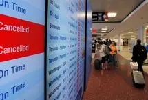 بیش از ۱۳ هزار لغو و تأخیر پرواز تنها ظرف یک روز در آمریکا