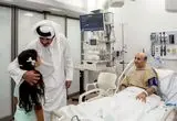 عکس؛ امیر قطر به عیادت مجروحان حمله اسرائیل به دوحه رفت