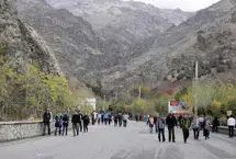 تهران دفن شده در زیر دود و آلودگی، از نمای قله توچال