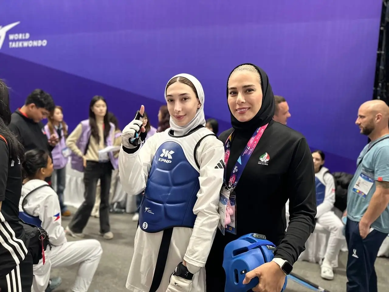 درگیری جدید مبینا نعمت‌زاده در اردوی تیم ملی

