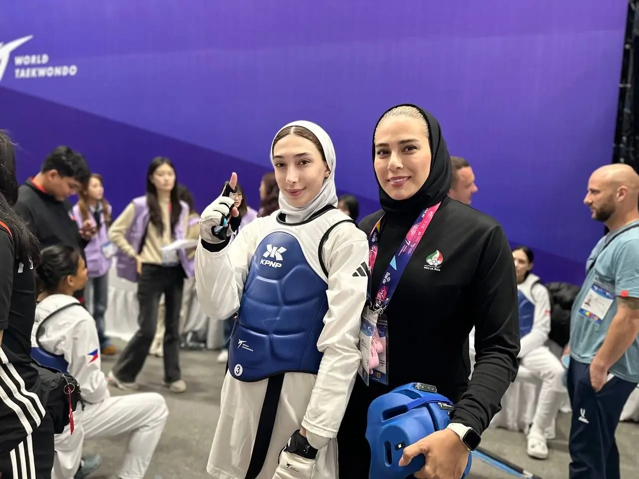 درگیری جدید مبینا نعمت‌زاده در اردوی تیم ملی


