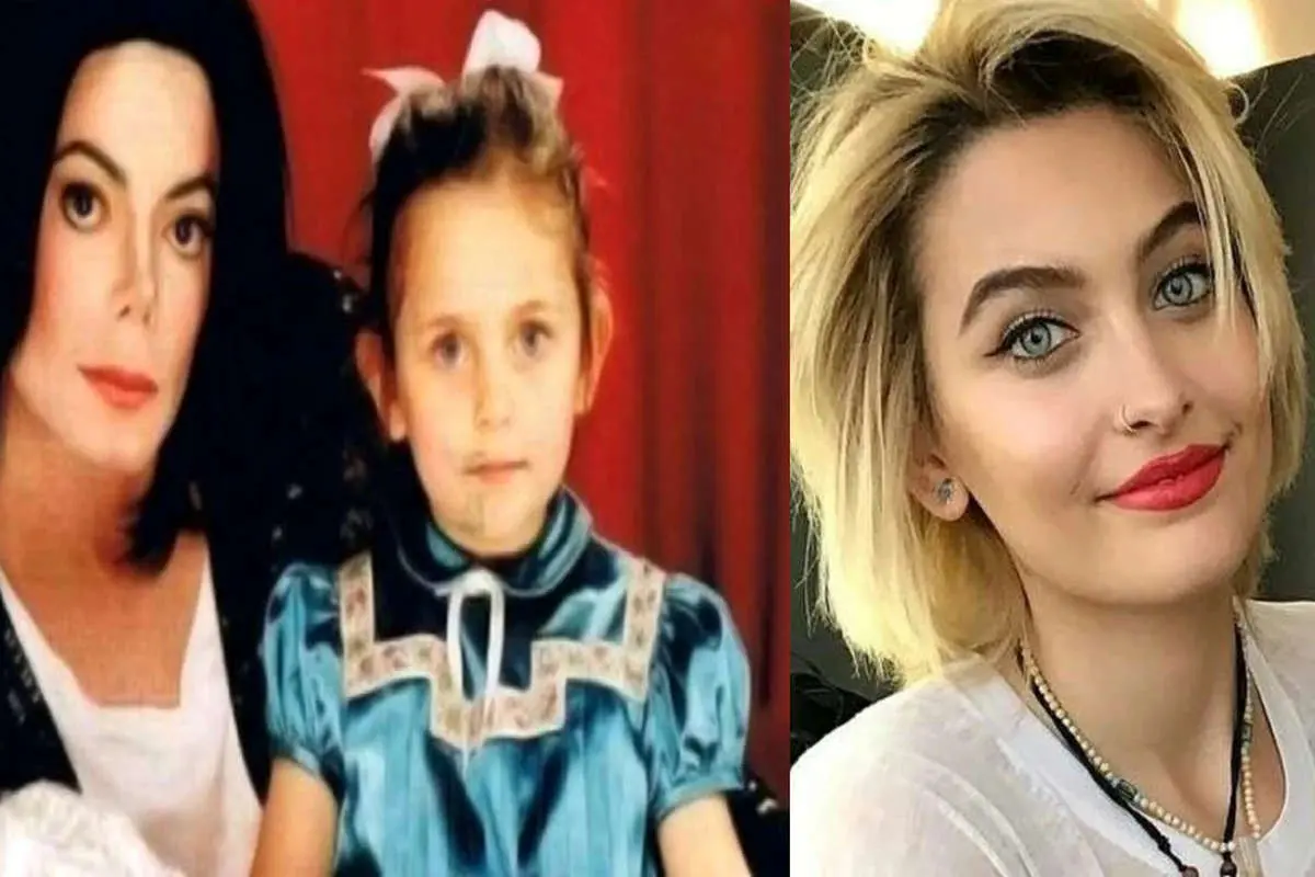 دختر مایکل جکسون تیغه سوراخ‌شده بینی‌اش را نشان داد: «مواد مصرف نکنید!»