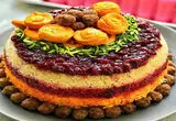 طرز تهیه ته‌چین آلبالو پلو با کوفته قلقلی؛ غذای خوشمزه فصل 

