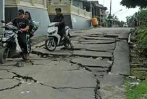تصاویر؛ رانش ویرانگر زمین در اندونزی  
