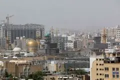 شاخص آلودگی هوای مشهد ۲۳ مهر