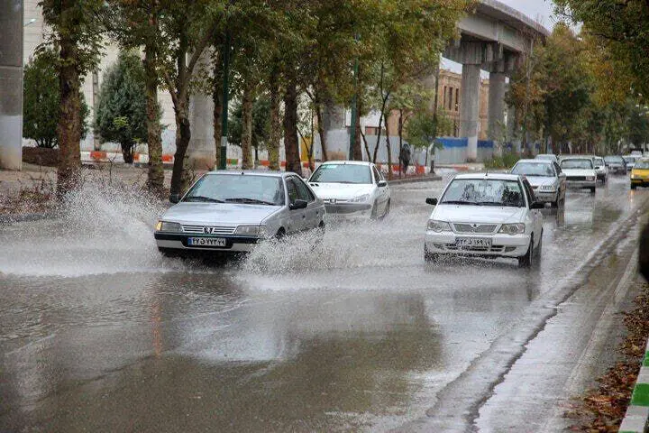 هشدار سطح نارنجی برای ۱۵ استان