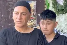 مراسم ختم خواهرزاده حمیدرضا آذرنگ