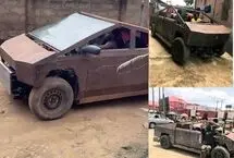 ساخت سایبرتراک با آهن پاره!