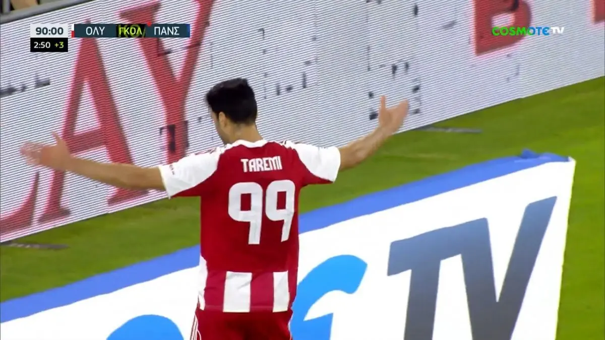 ببینید؛ دبل طارمی با دریبل گلر و گل سوم المپیاکوس به آترومیتوس 
