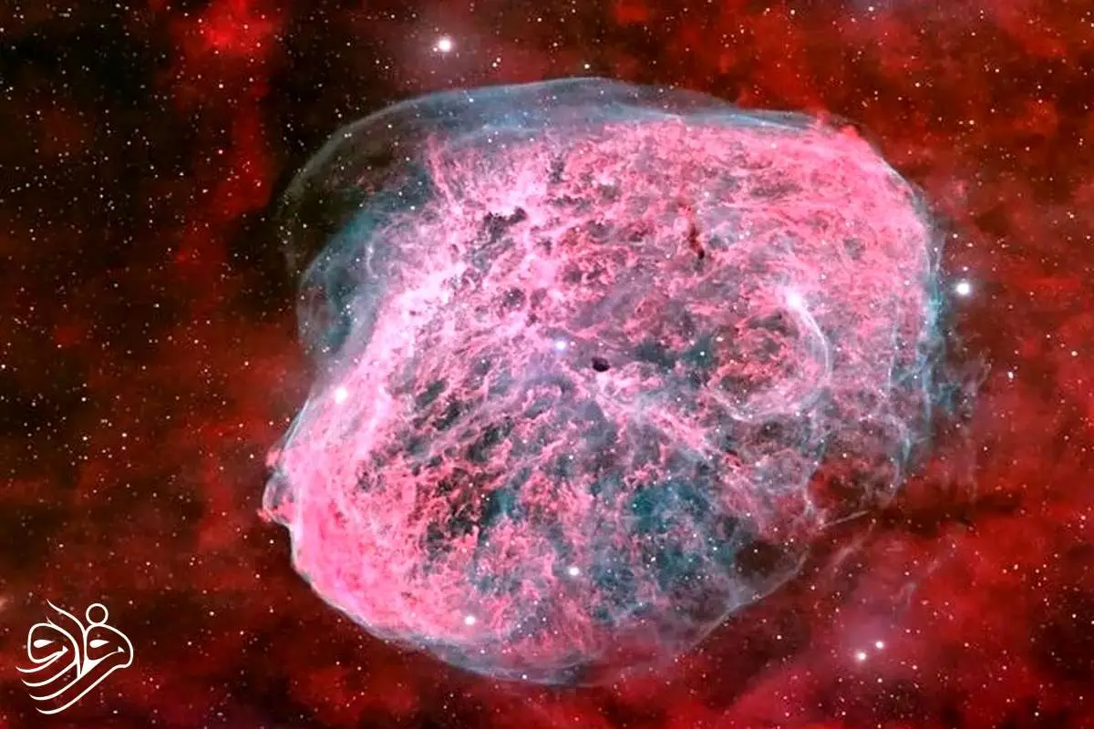 تصویر دیدنی ناسا از آخرین نفس‌های یک ستاره غول‌پیکر