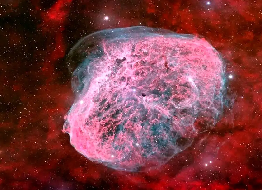 تصویر دیدنی ناسا از آخرین نفس‌های یک ستاره غول‌پیکر