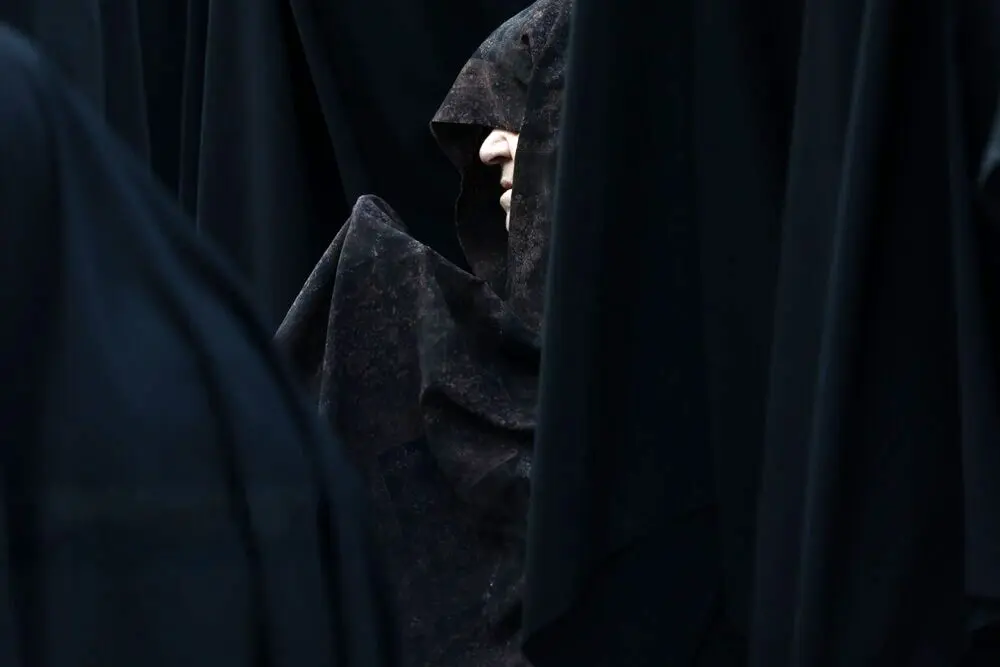 تصاویر؛ اقامه نماز طلب باران  