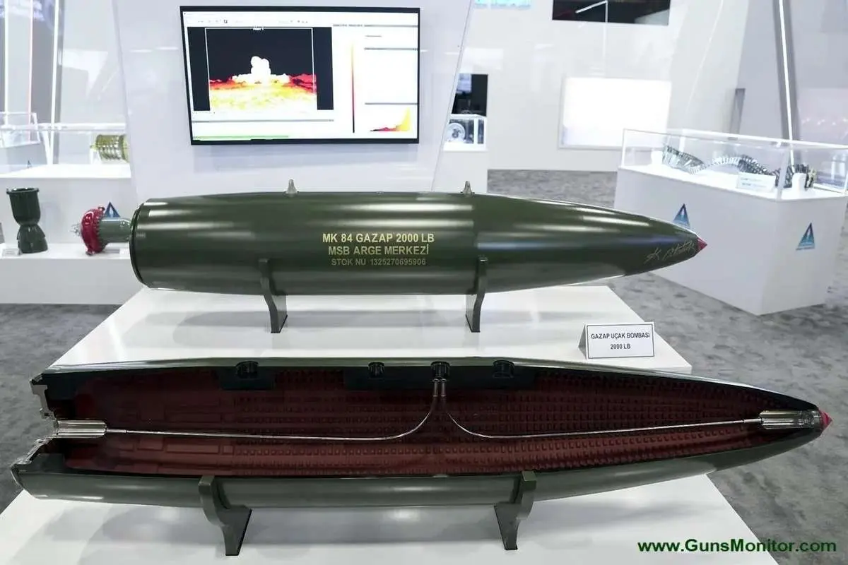 غضب؛ قدرتمندترین بمب ترکیه که همه چیز را ذوب می‌‌کند!