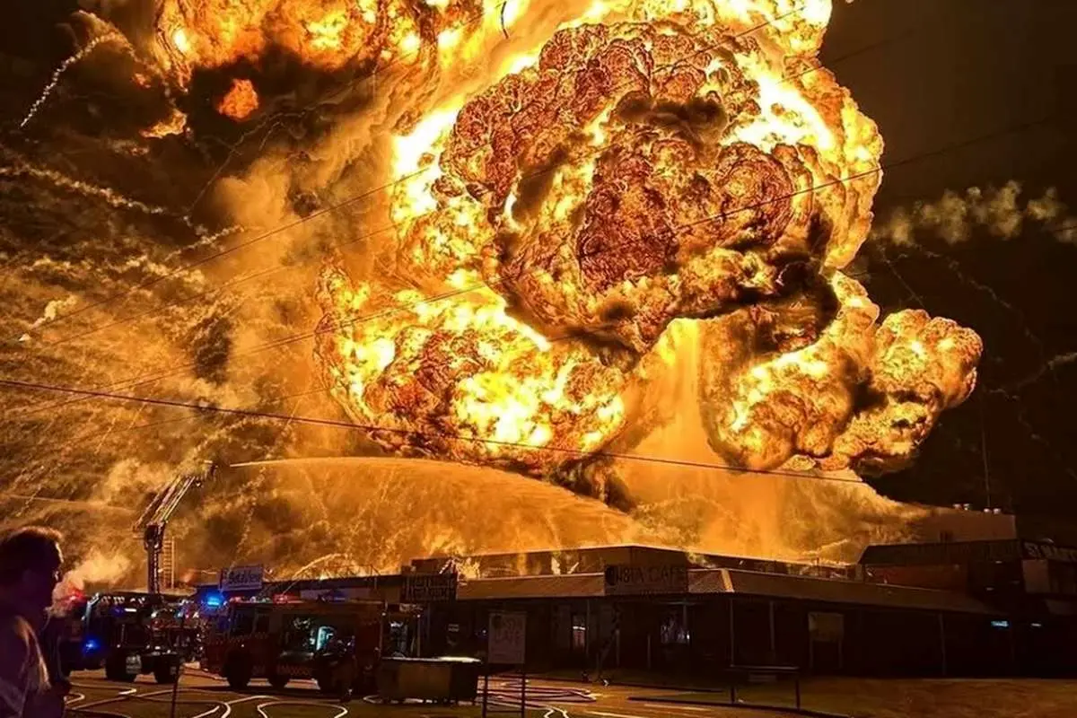 انفجار عظیم در استرالیا!