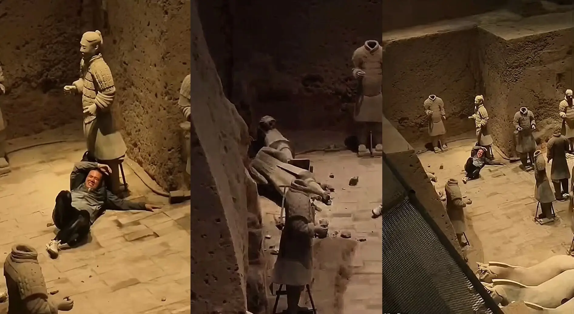 ببینید؛ حمله به ارتش سفالین، گنجینه ۲ هزار ساله چین