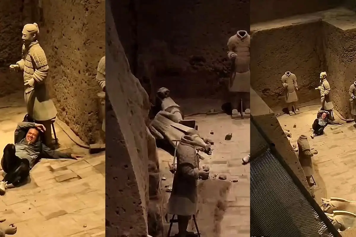 ببینید؛ حمله به ارتش سفالین، گنجینه ۲ هزار ساله چین