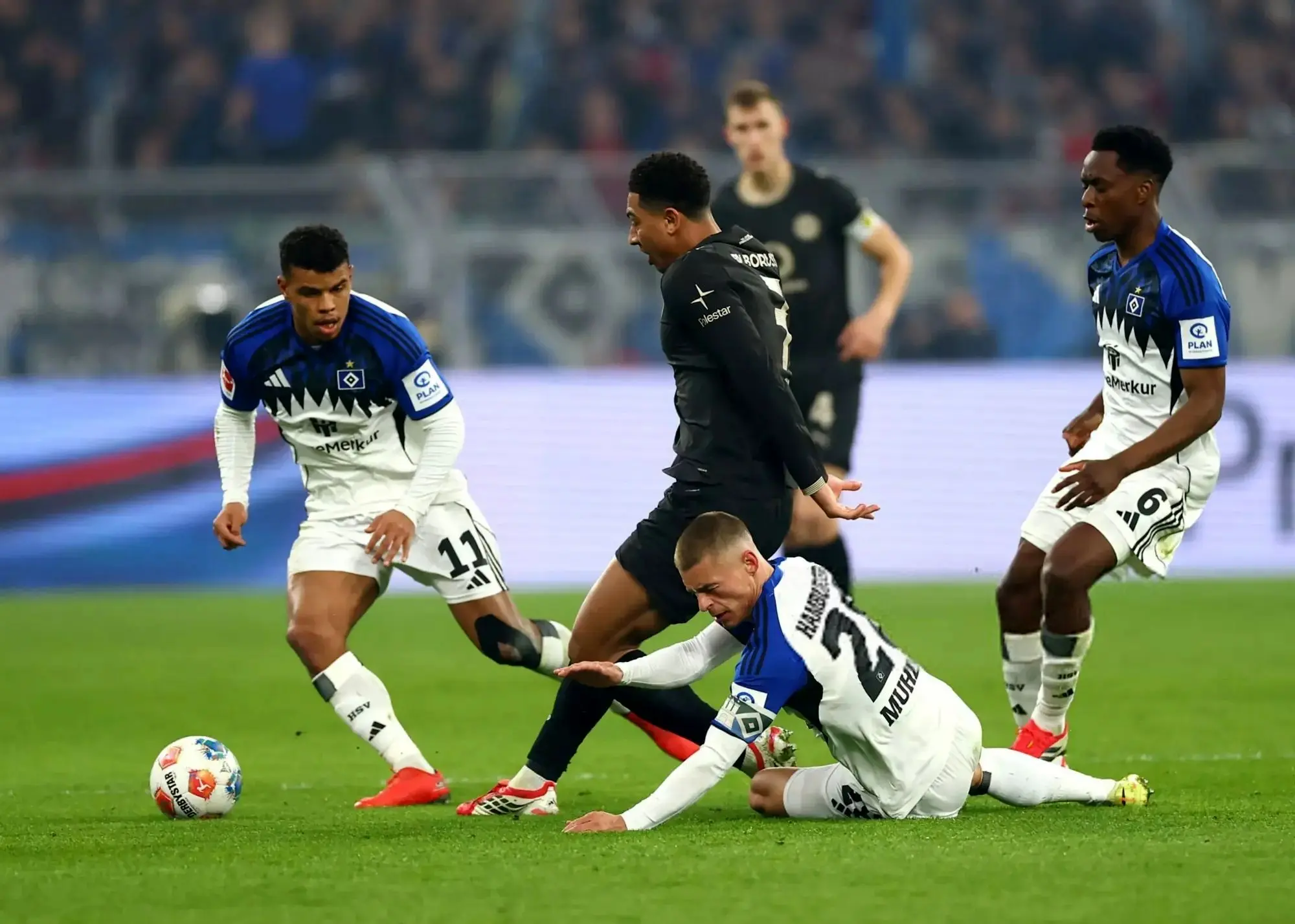 دورتموند 3-2 هامبورگ/ سه پنالتی و کامبک جنون‌آمیز