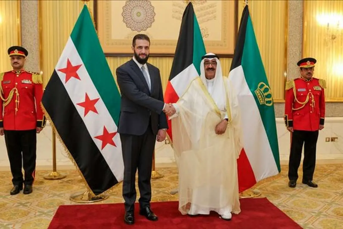 الجولانی با امیر کویت دیدار کرد