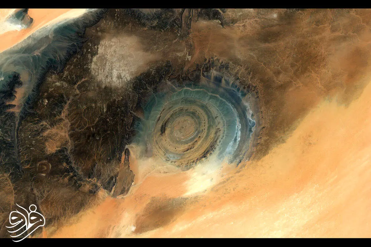 چشم صحرا در قاب آژانس فضایی اروپا