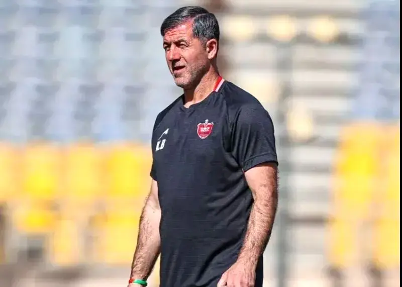 کریم باقری سرمربی پرسپولیس مقابل تراکتور شد